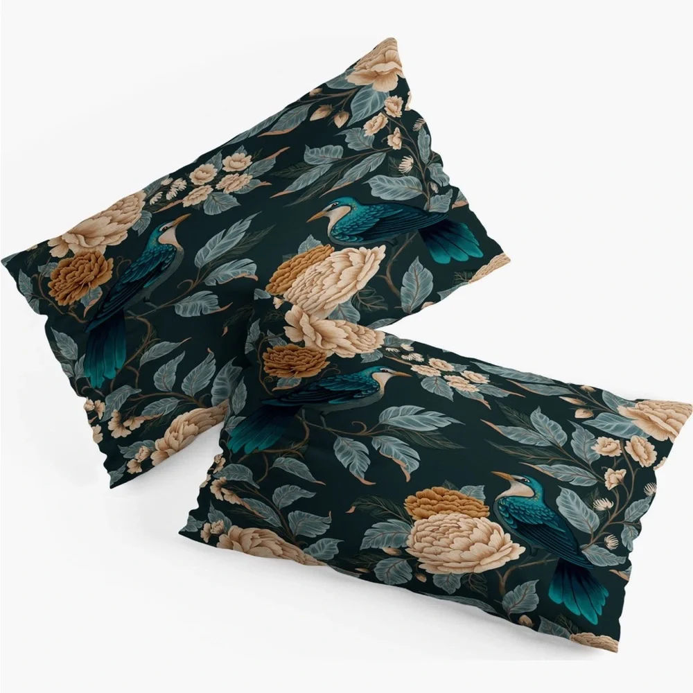 NWOT DENY DESIGN Duvet Covet & Shams Queen Size